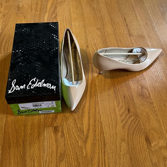 Sam Edelman Dori nude kitten heel - size 8 - Picture 1 of 3